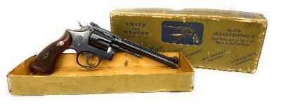 SMITH & WESSON 17 (K-22 MASTERPIECE) .22 LR - Image 1 of 11