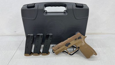 SIG SAUER P320-M18 CALIFORNIA 9MM LUGER (9X19 PARA) - Image 1 of 19
