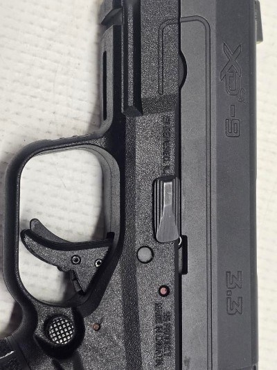 SPRINGFIELD ARMORY XDS-9 9MM LUGER (9x19 PARA) - Image 5 of 12