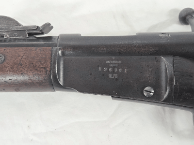 WAFFENFABRIK BERN M78 w/Matching Serials .41 Swiss Rimfire - Image 9 of 17