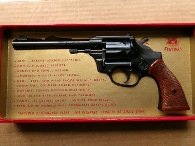 HIGH STANDARD MFG CO Sentinel Deluxe R106 .22 CAL - Image 2 of 8