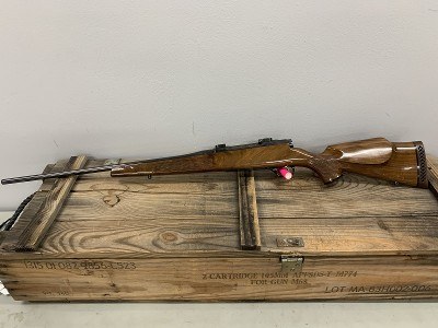 NIKKO FIREARMS CO., LTD. Nikko Stirling MODEL 7000 Golden Eagel, Bolt Action, 7MM Rem Mag, 22In Barrel, OEM Stock, 14k Gold plated Trigger & Eagel - Image 2 of 2