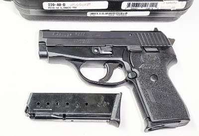 SIG SAUER BEAUTIFUL PRE-OWNED SIG P239 CHAMBERED IN .40 CAL .40 CALIBER - Image 2 of 3