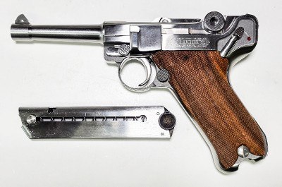 STOEGER BRAND NEW 1994 BEAUTIFUL STAINLESS 9MM LUGER AMERICAN EAGLE 9MM LUGER (9x19 PARA) - Image 9 of 14