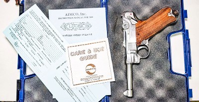 STOEGER BRAND NEW 1994 BEAUTIFUL STAINLESS 9MM LUGER AMERICAN EAGLE 9MM LUGER (9x19 PARA) - Image 13 of 14