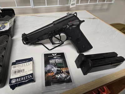 BERETTA 92GTS FULL SIZE 9MM LUGER (9X19 PARA) - Image 1 of 3