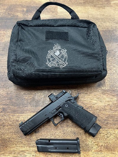 SPRINGFIELD ARMORY 1911 DS PRODIGY AOS HEX DRAGONFLY 9MM LUGER (9x19 PARA) - Image 1 of 8