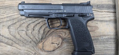 HECKLER & KOCH HK USP EXPERT, .45 ACP, 5" Barrel, Black, OEM Case, 2 Magazines .45 ACP - Image 4 of 4