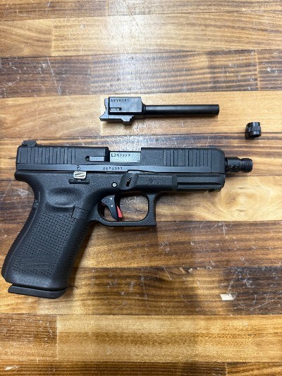 GLOCK 44 W/ THREADED BARREL AND UPGRADED TRIGGER .22 LR - Image 2 of 12