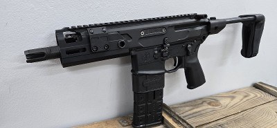 SIG SAUER Sig Sauer MCX Rattler, 300 Blk, 5.5 In Barrel, Semi Auto, Oem Mag Release Kit, Upgraded Buffer, Upgraded Charging Handle, Araska Light Mount - Image 3 of 4