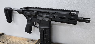 SIG SAUER Sig Sauer MCX Rattler, 300 Blk, 5.5 In Barrel, Semi Auto, Oem Mag Release Kit, Upgraded Buffer, Upgraded Charging Handle, Araska Light Mount - Image 4 of 4