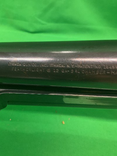 ITHACA GUN COMPANY MODEL 37 FEATHERLIGHT 12 GA - Image 2 of 8