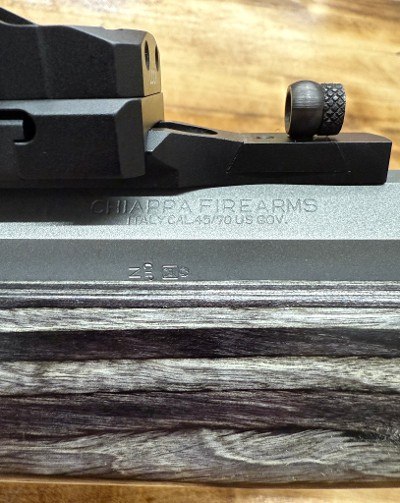 CHIAPPA FIREARMS WILDLANDS TAKEDOWN W/RED DOT .45-70 GOVT - Image 7 of 7
