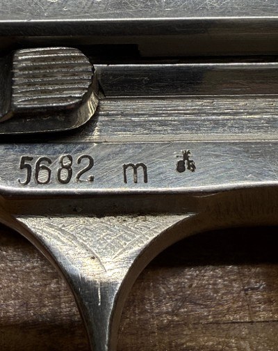 MAUSER 1944 THIRD REICH Spreewerke P.38 NICKEL 9MM LUGER (9x19 PARA) - Image 7 of 7