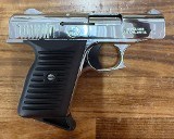LORCIN ENGINEERING CO L-22 Chrome /Blk Grips .22 LR - Image 2 of 12