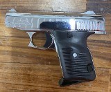 LORCIN ENGINEERING CO L-22 Chrome /Blk Grips .22 LR - Image 5 of 12