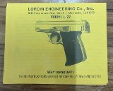 LORCIN ENGINEERING CO L-22 Chrome /Blk Grips .22 LR - Image 11 of 12