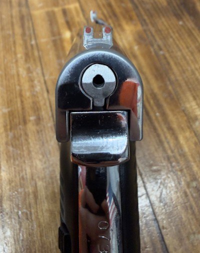 LORCIN ENGINEERING CO L-22 Chrome /Blk Grips .22 LR - Image 7 of 12