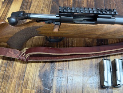SAKO XS W/SCOPE RINGS, BASE & 3 MAGS! .223 REM - Image 7 of 18