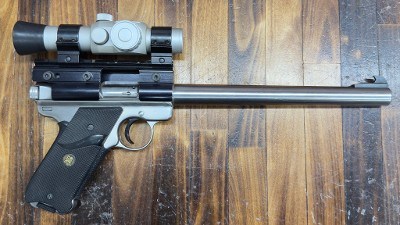 RUGER Mark II 10" Barrel W/ Red Dot .22 CAL - Image 8 of 15