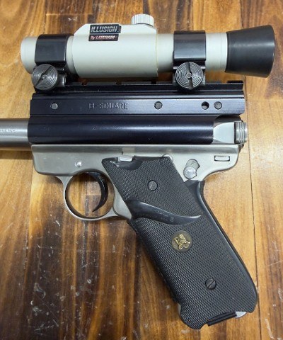 RUGER Mark II 10" Barrel W/ Red Dot .22 CAL - Image 2 of 15