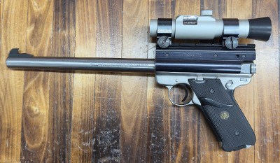 RUGER Mark II 10" Barrel W/ Red Dot .22 CAL - Image 1 of 15