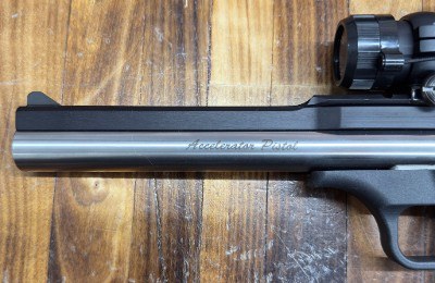 EXCEL ARMS MP-22 W/ 2 barrels & 2 Mags! .22 WMR - Image 8 of 13