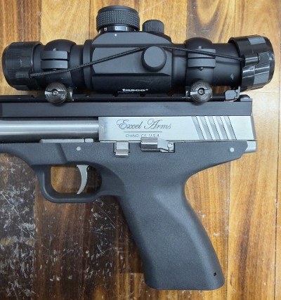 EXCEL ARMS MP-22 W/ 2 barrels & 2 Mags! .22 WMR - Image 3 of 13
