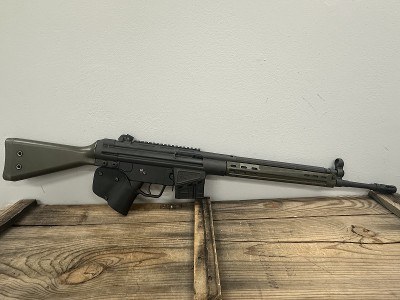 PTR INDUSTRIES PTR INDUSTRIES PTR 91 308 16" OD Green (6) Magazines, fin grip, hard black case .308 / 7.62x51mm - Image 1 of 2