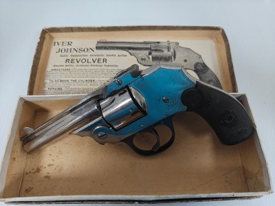 IVER JOHNSON safety hammerless .32 S&W - Image 1 of 8