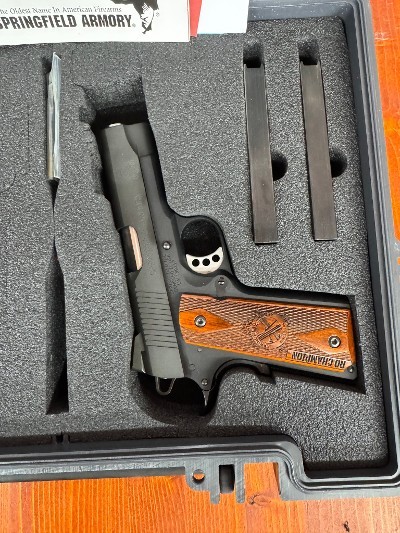 SPRINGFIELD ARMORY 1911 RANGE OFFICER CHAMPION LIGHTWEIGHT .45 ACP - Image 3 of 10