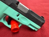 TAURUS G2C TURQUOISE BLUE BLACK 9MM COMPACT 9MM LUGER (9x19 PARA) - Image 6 of 7