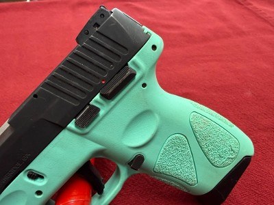 TAURUS G2C TURQUOISE BLUE BLACK 9MM COMPACT 9MM LUGER (9x19 PARA) - Image 2 of 7