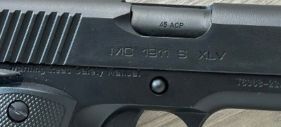 GIRSAN MC 1911 S XLV 45 ACP (45 Auto) - Image 6 of 11