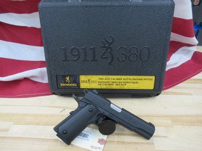 BROWNING 1911 380 BLACK LABEL .380 ACP - Image 1 of 5
