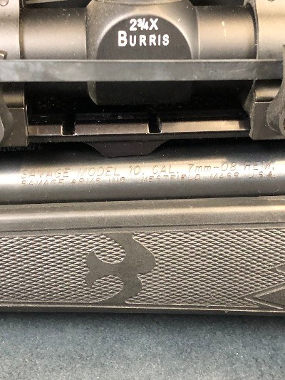 SAVAGE ARMS 10 SCOUT 7 MM-08 - Image 10 of 11