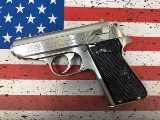 WALTHER PPK/S (AMERICAN) STAINLESS STEEL .380 ACP - Image 1 of 3