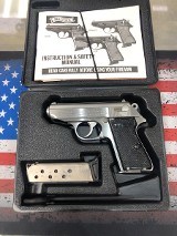 WALTHER PPK/S (AMERICAN) STAINLESS STEEL .380 ACP - Image 3 of 3