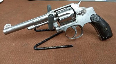 SMITH & WESSON 32 HAND EJECTOR SECOND MODEL (MODEL 0F 1903) 32 Smith & Wesson (Long) - Image 1 of 9