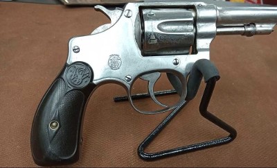 SMITH & WESSON 32 HAND EJECTOR SECOND MODEL (MODEL 0F 1903) 32 Smith & Wesson (Long) - Image 5 of 9