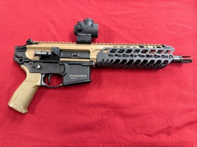 SIG SAUER MCX SBAKEBITE 300 AAC BLACKOUT TRIJICON MRO .300 AAC BLACKOUT - Image 1 of 7