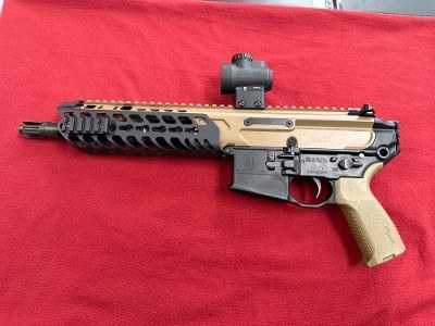 SIG SAUER MCX SBAKEBITE 300 AAC BLACKOUT TRIJICON MRO .300 AAC BLACKOUT - Image 4 of 7