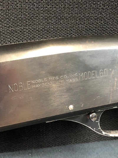 NOBLE MFG. CO. MODEL 60A 12 GA - Image 9 of 11