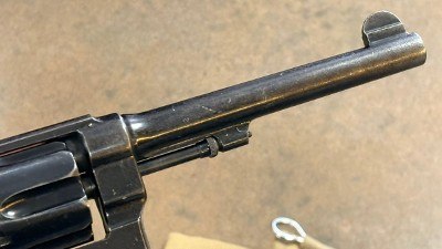 SMITH & WESSON HAND EJECTOR .455 WEBLEY (ELEY) - Image 11 of 12