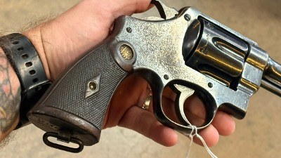 SMITH & WESSON HAND EJECTOR .455 WEBLEY (ELEY) - Image 12 of 12
