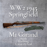 SPRINGFIELD ARMORY M1 Garand WW2 1945 US Rifle .30-06 SPRG - Image 1 of 17