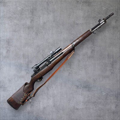 SPRINGFIELD ARMORY M1 Garand M1D Sniper Rifle WW2 1943 .30-06 SPRG - Image 3 of 15