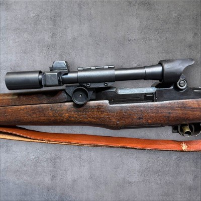 SPRINGFIELD ARMORY M1 Garand M1D Sniper Rifle WW2 1943 .30-06 SPRG - Image 13 of 15