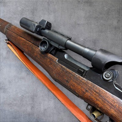 SPRINGFIELD ARMORY M1 Garand M1D Sniper Rifle WW2 1943 .30-06 SPRG - Image 12 of 15