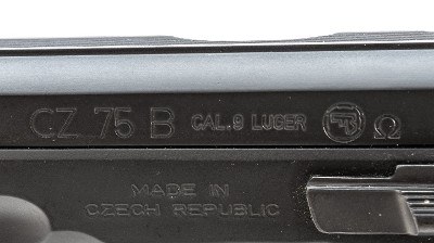 CZ 75B Omega 9MM LUGER (9x19 PARA) - Image 4 of 15